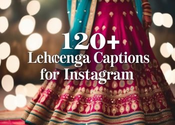 120+ Beautiful Lehenga Captions For Instagram in 2025