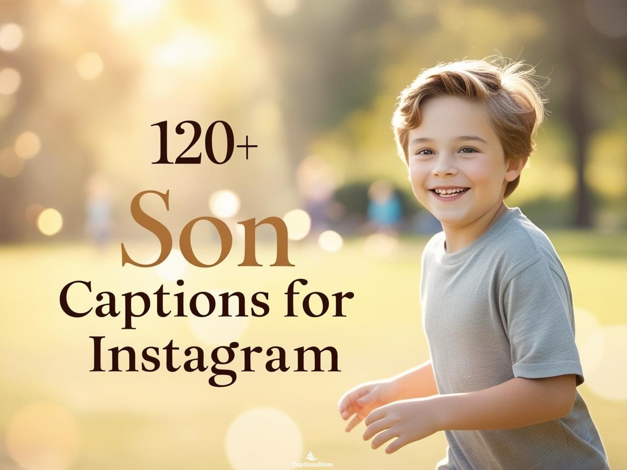 120+ Son Captions For Instagram and Quotes in 2025