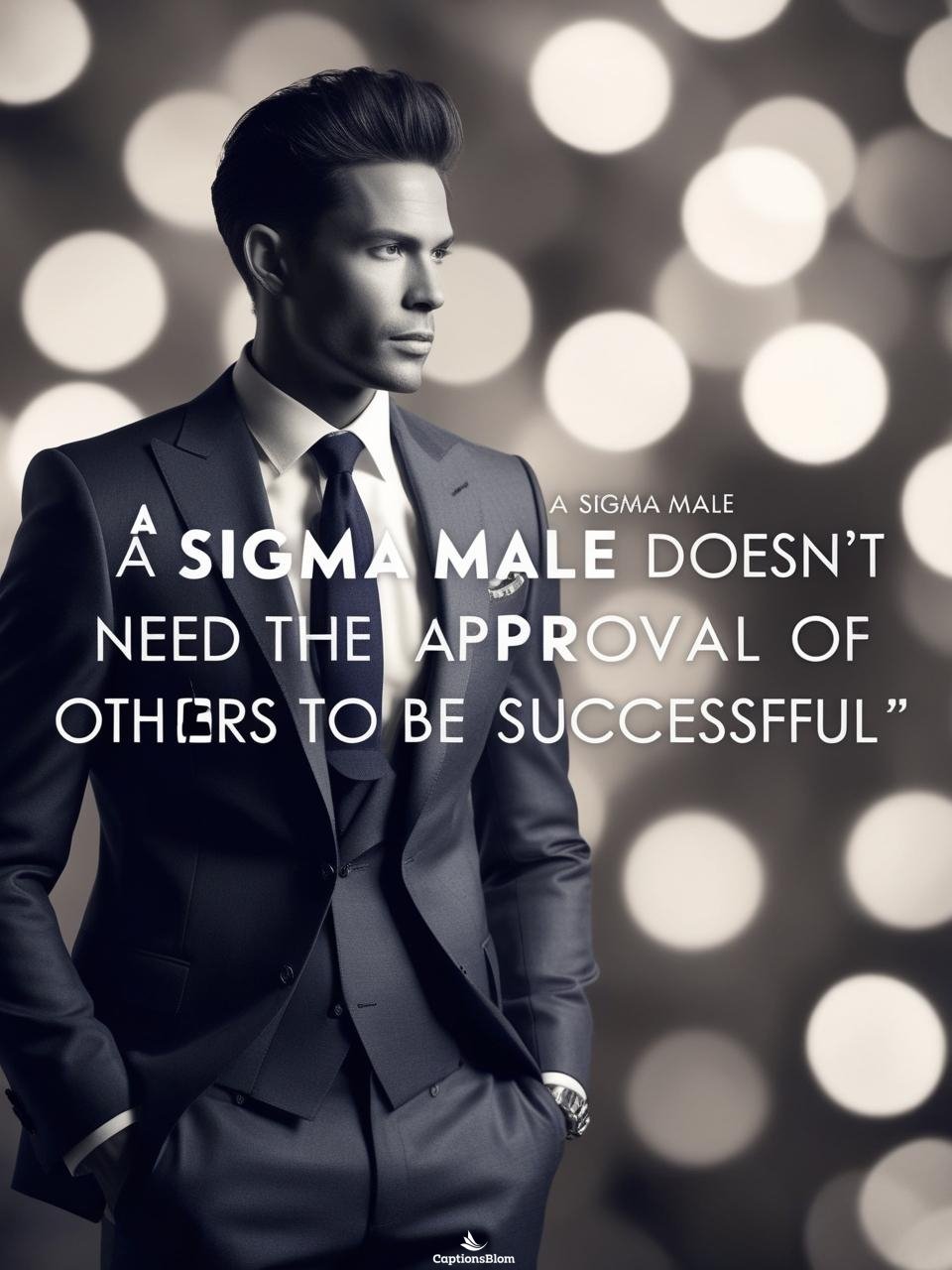 Attitude Sigma Male Captions For Instagram