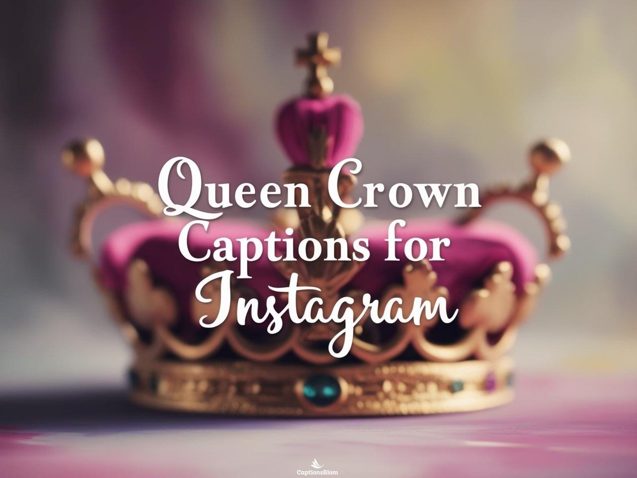 Queen Crown Captions For Instagram