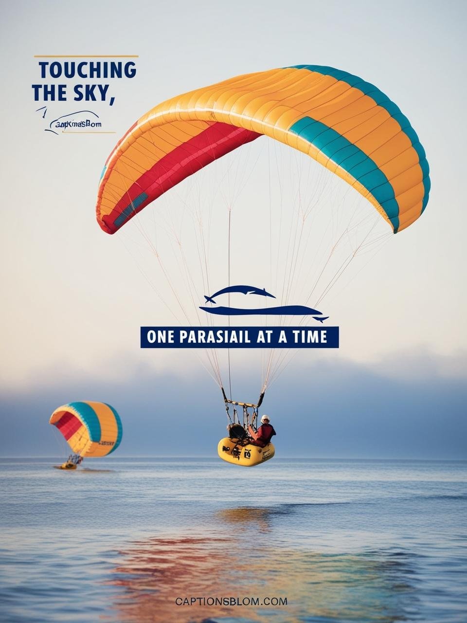 Short Parasailing Captions For Instagram