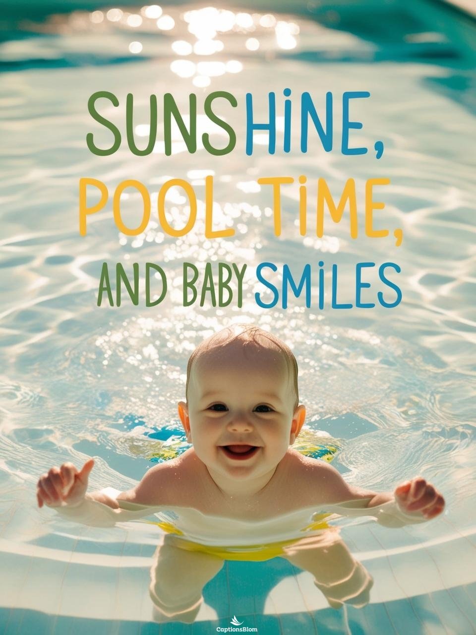 Trending Baby Swimming Captions For Instagram