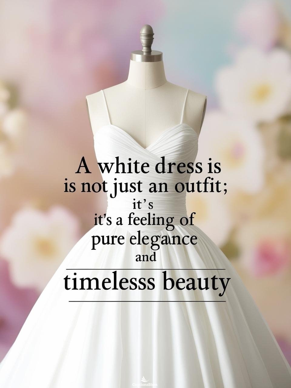 White Dress Captions For Instagram