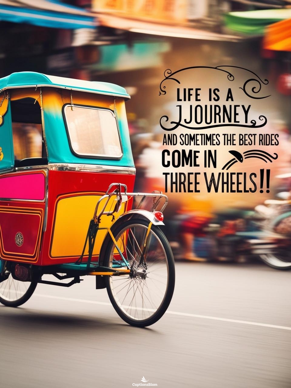 Funny Auto Rickshaw Captions For Instagram