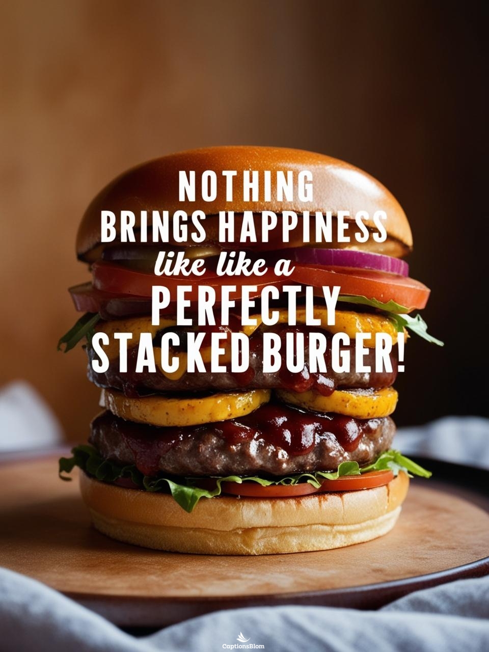 Funny Burger Captions For Instagram