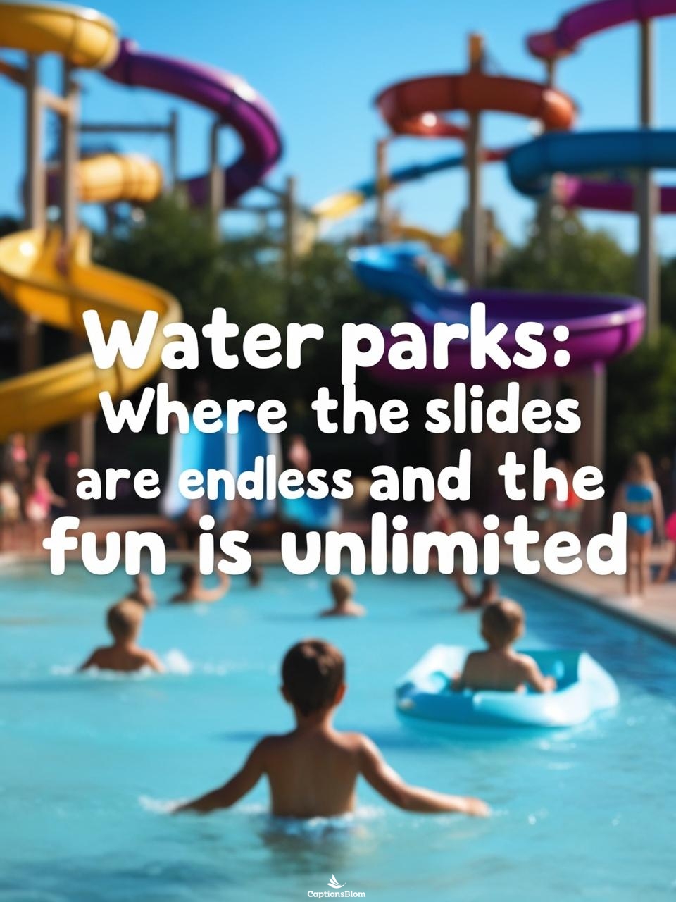 Short Water Park Captions For Instagram